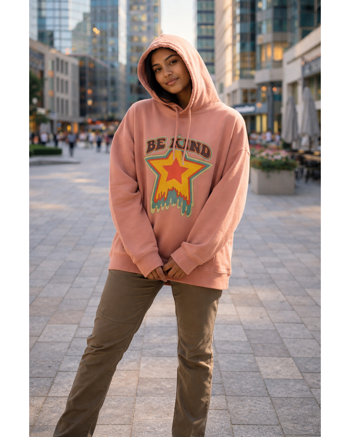 Graphic Pullover Hoodie Sweater