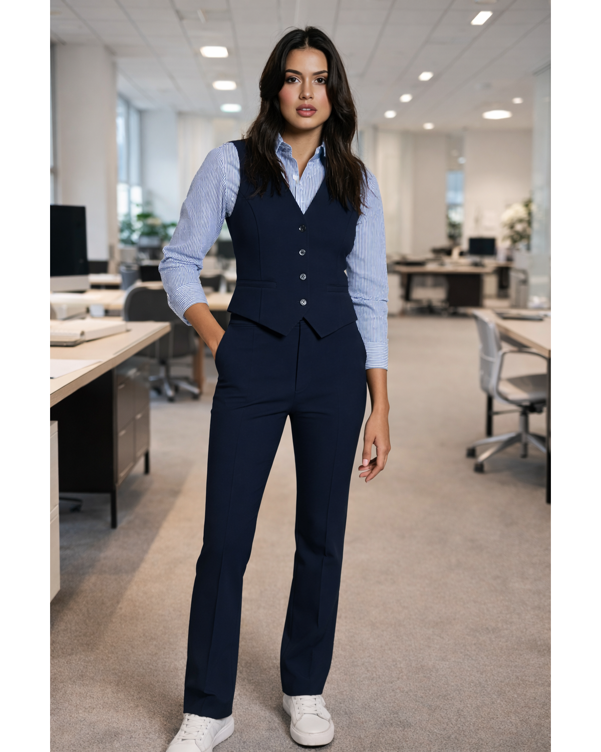 Snobby Midnight Tailored Trousers