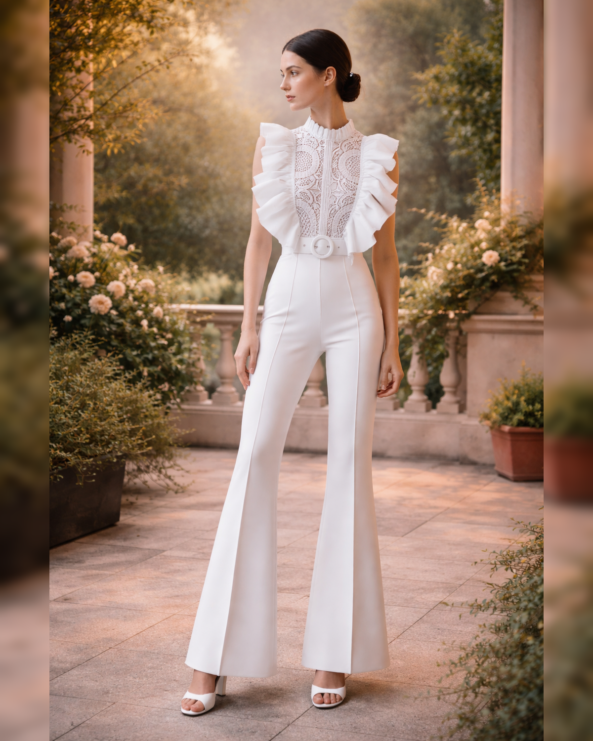 The Pearl Muse Lace Jumpsuit