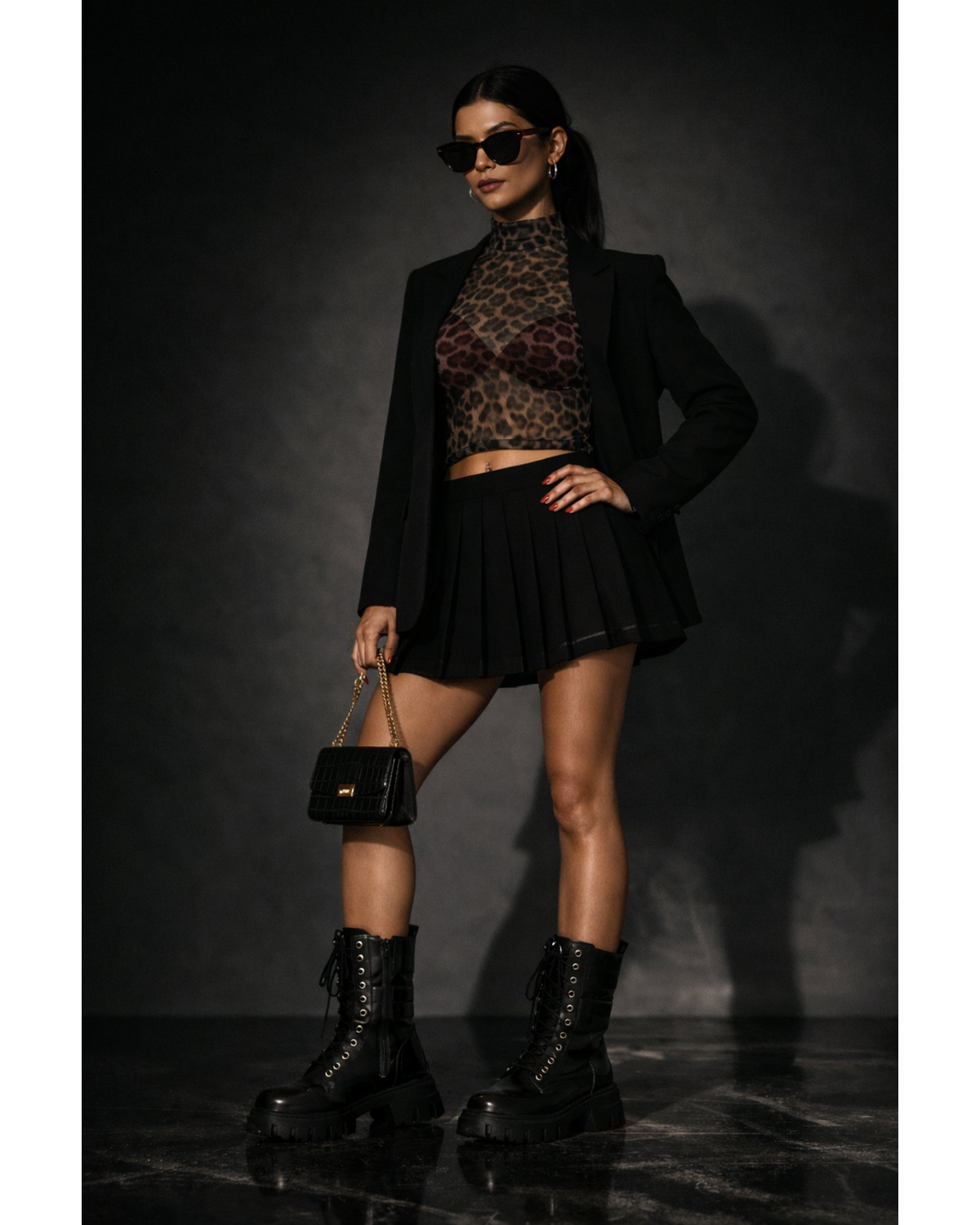 Snobby Power Move Blazer Black