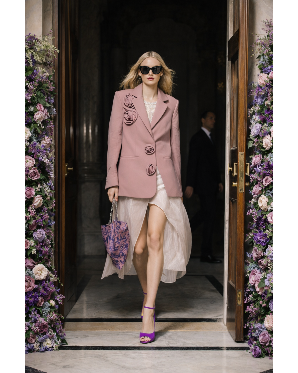 The Rosé Muse Blazer