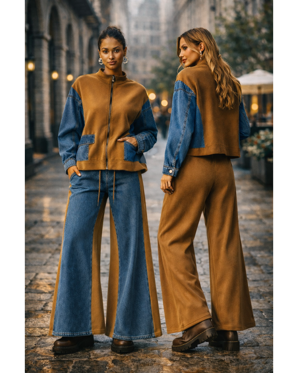 The Snobby Downtown Denim Set