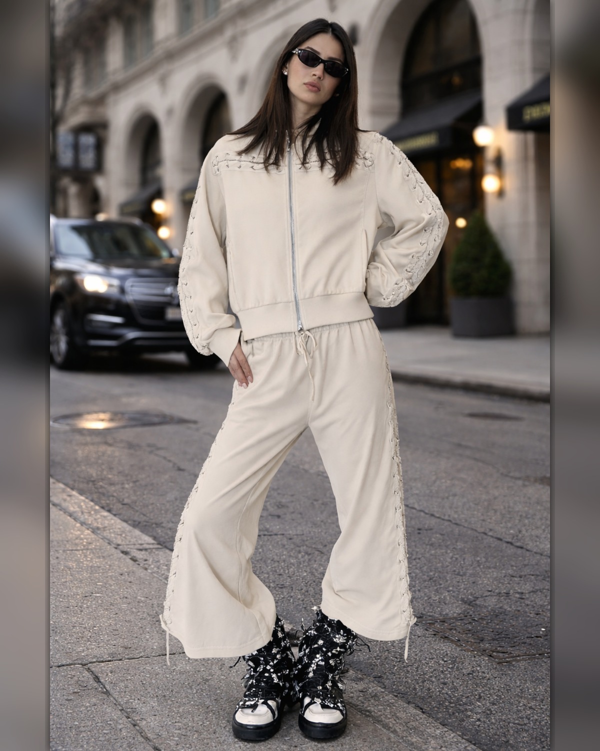 The Elite Off-Duty Set Off-White