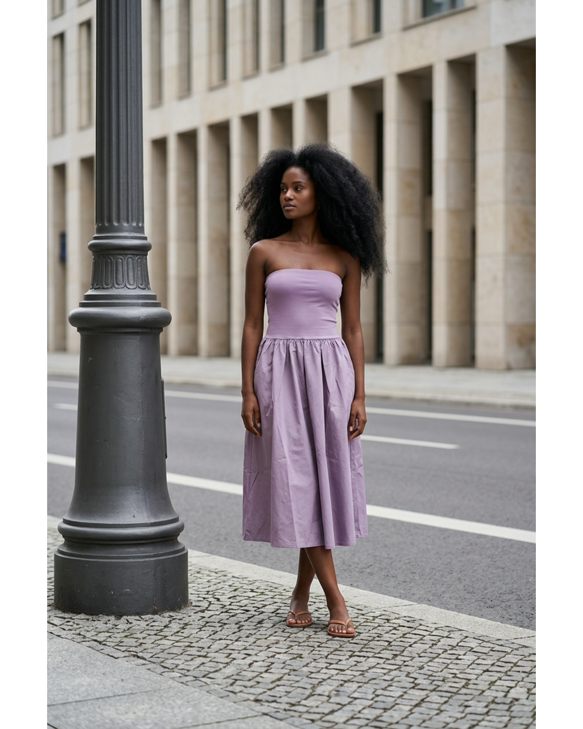 The Mauve Muse Tube Maxi Dress