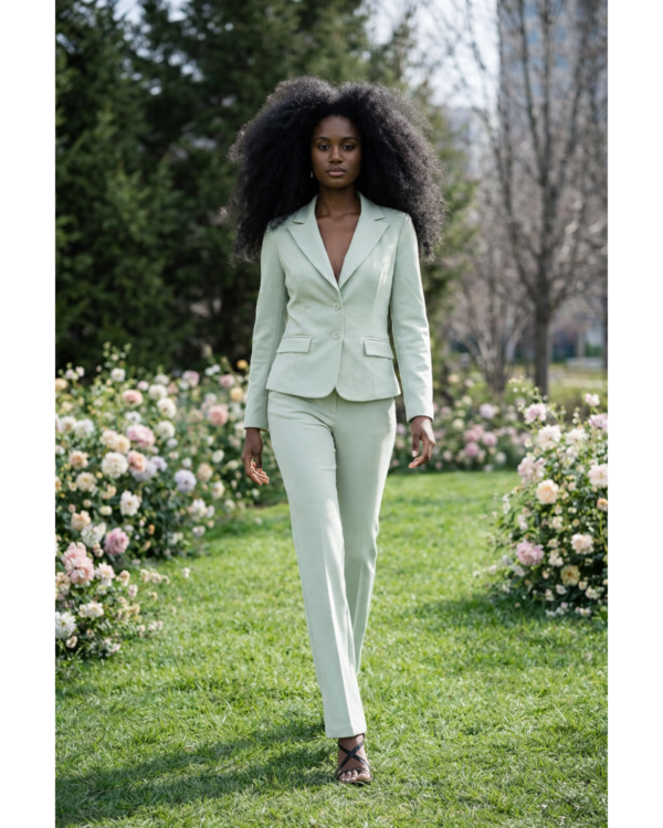 Sage Muse Crepe Blazer
